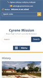 Mobile Screenshot of cyrenemission.com